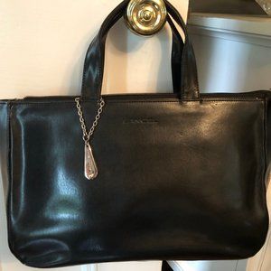 Lancel Black leather handbag